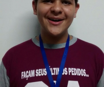 Guildrian de Oliveira Santos 9&ordm; B - 1&ordm; Lugar